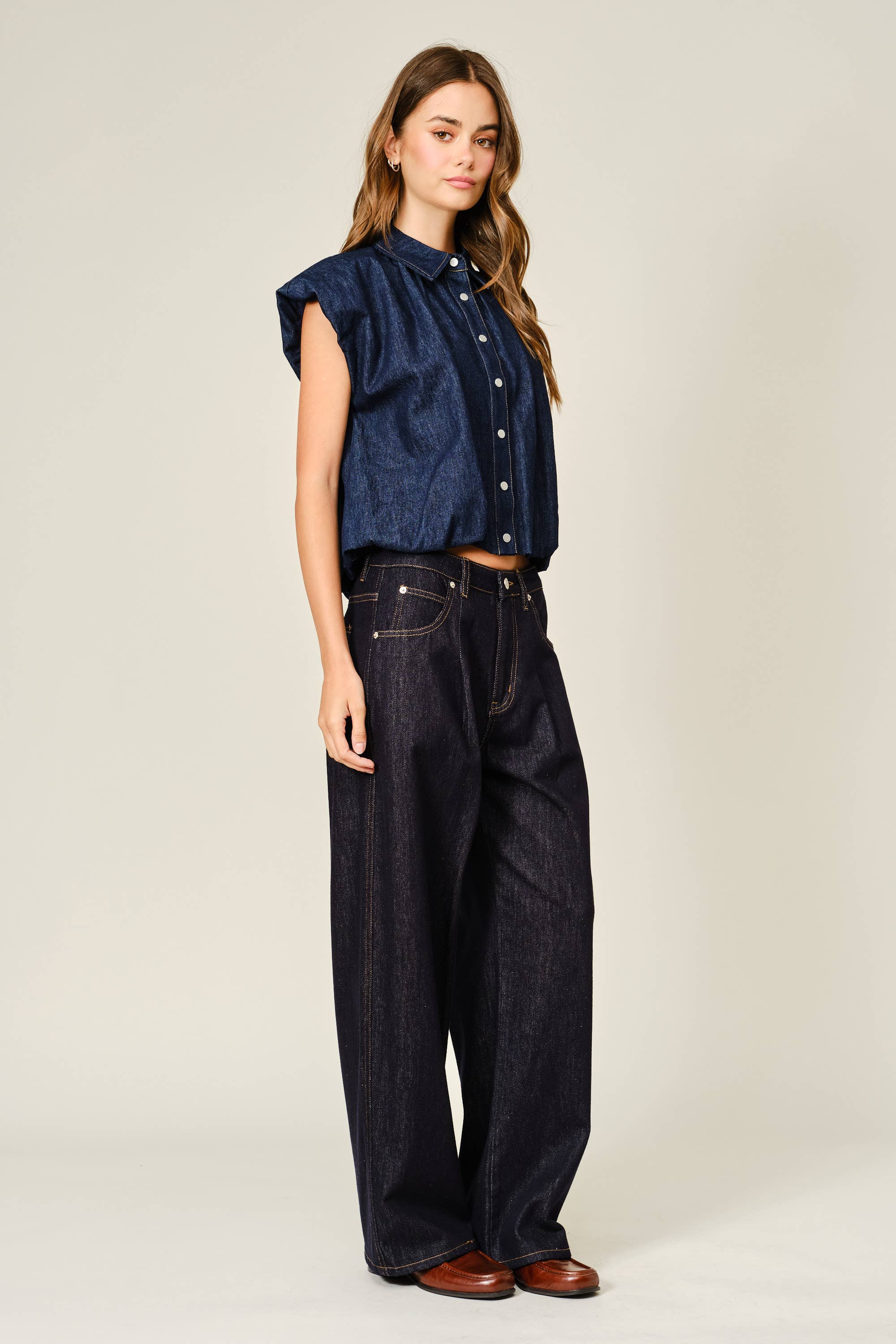 Twilight Denim Top
