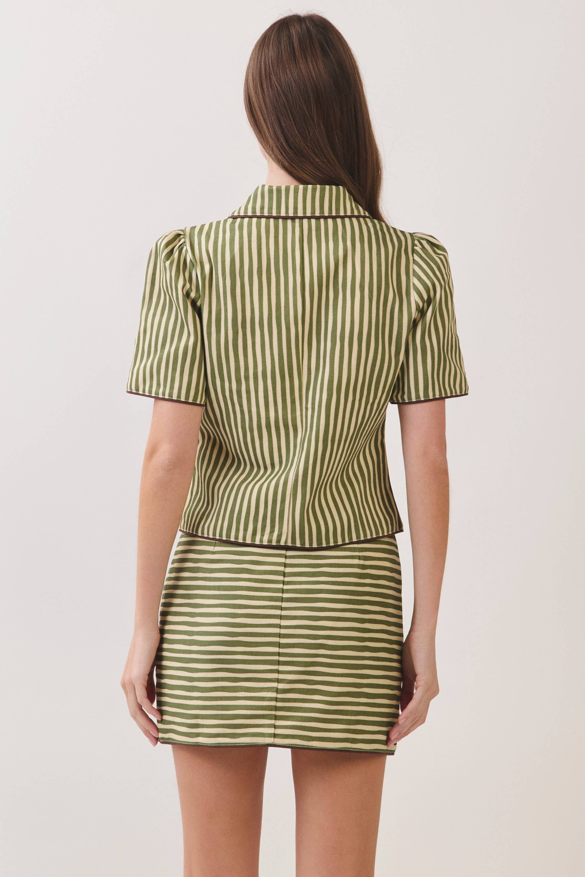 Country House Collared Top
