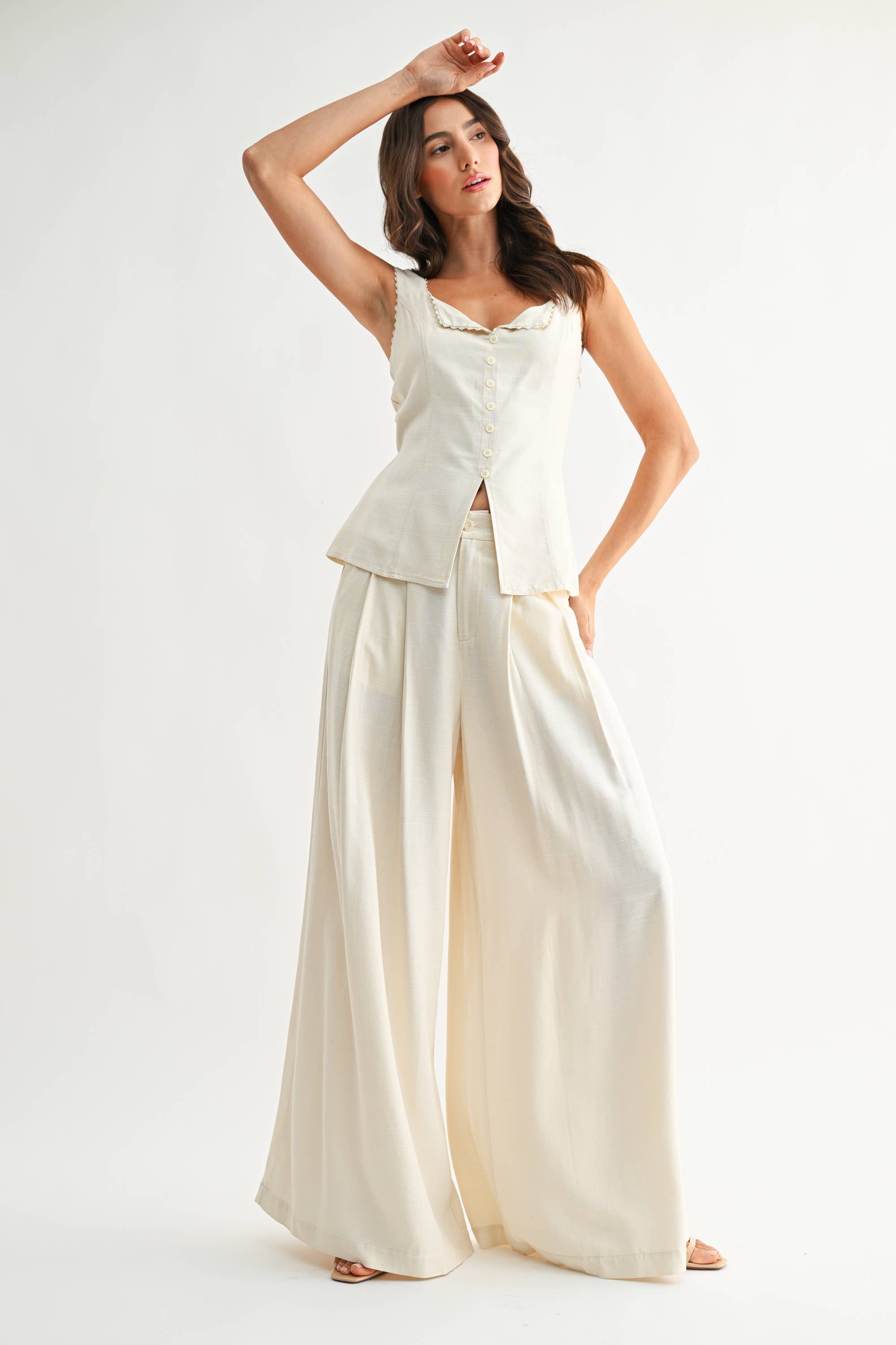 Madison Wide Leg Trousers