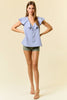 Sweet Talk Top-Powder Blue