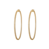 Perfect Pave Medium Hoops