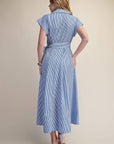 Shore Club Midi Dress-Royal