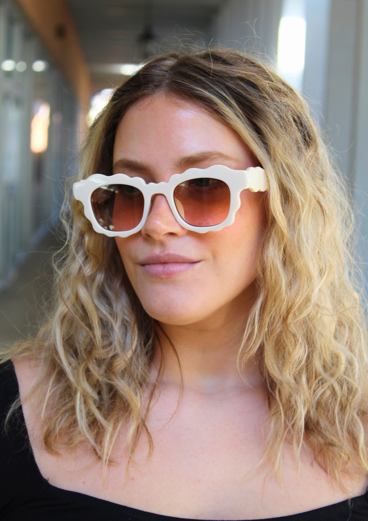 Playa Sunglasses- Ivory