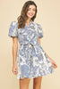Wild Fields Floral Mini Dress