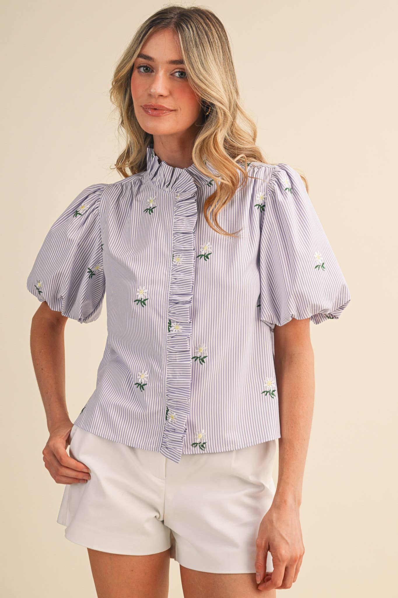 Bloomfield Ruffle Top