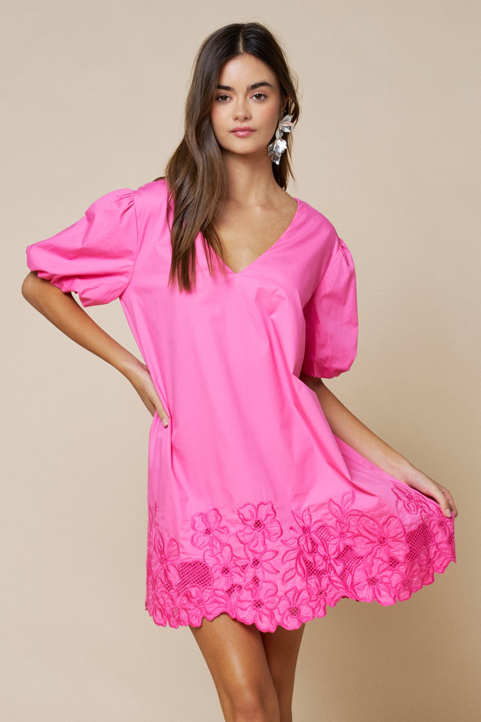 Bloom Tint Mini Dress