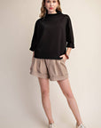 Mellow Days Sweatshirt-Black