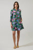 Bloom Pop Floral Mini Dress