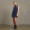 Starburst Embellished Denim Dress