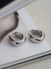 Classic Hoop Earring-Silver