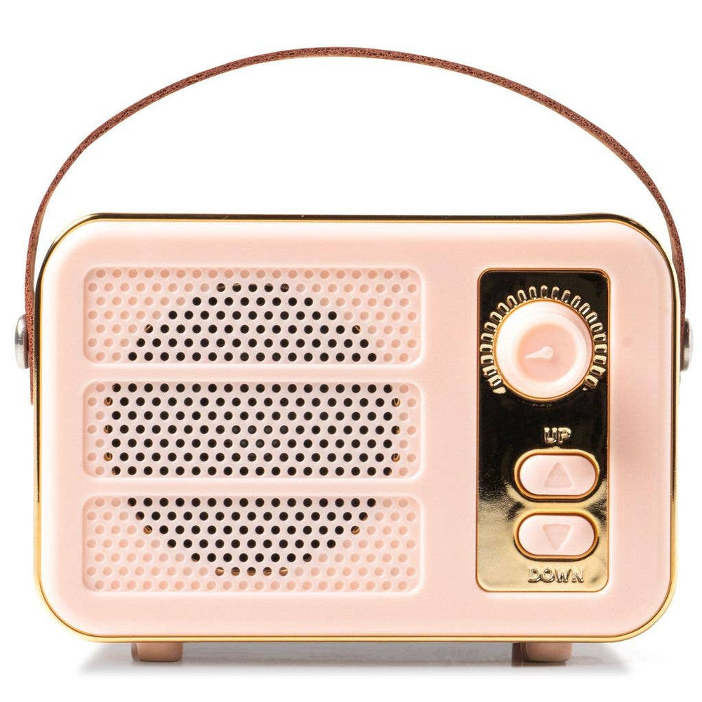 Modern Monkey Juke Jams Rechargeable Bluetooth Speaker- Pink