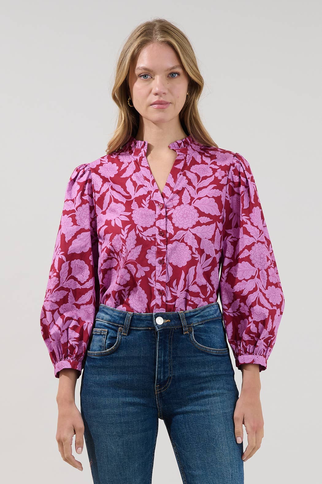 Eunice Floral Top