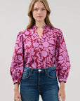 Eunice Floral Top