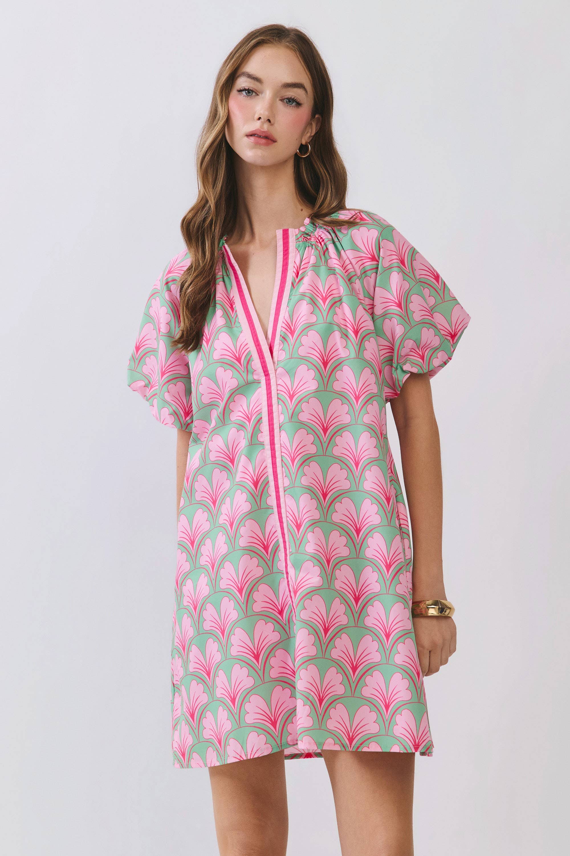 Petal Paradise Mini Dress