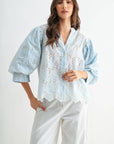 Angel Whisper Eyelet Top