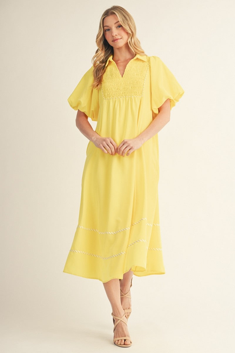 Sunset Glow Midi Dress
