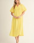 Sunset Glow Midi Dress