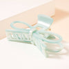 Acetate Ribbon Hair Claw- Jade