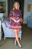 Vineyard Luxe Belted Mini Dress