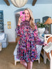 Floral Desire Smocked Mini Dress