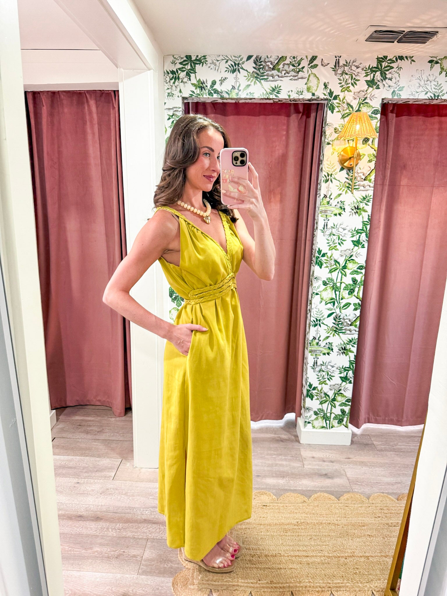 Serene Isle Midi Dress