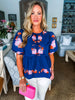 Cozumel Cutie Embroidered Top
