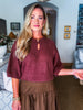 Warm Moments Sweater-Brown
