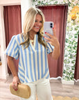 Shoreline Stripe Top