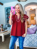 Country Moments Embroidered Top
