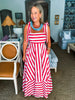 Walk on The Pier Midi Dress
