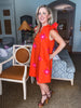Mid Century Starburst Mini Dress
