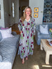Wine & Whimsy Midi Dress