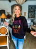 Trick Or Treat Sequin Sweater