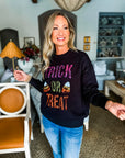 Trick Or Treat Sequin Sweater