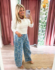 Cool Enough Crew Neck Top-Ivory
