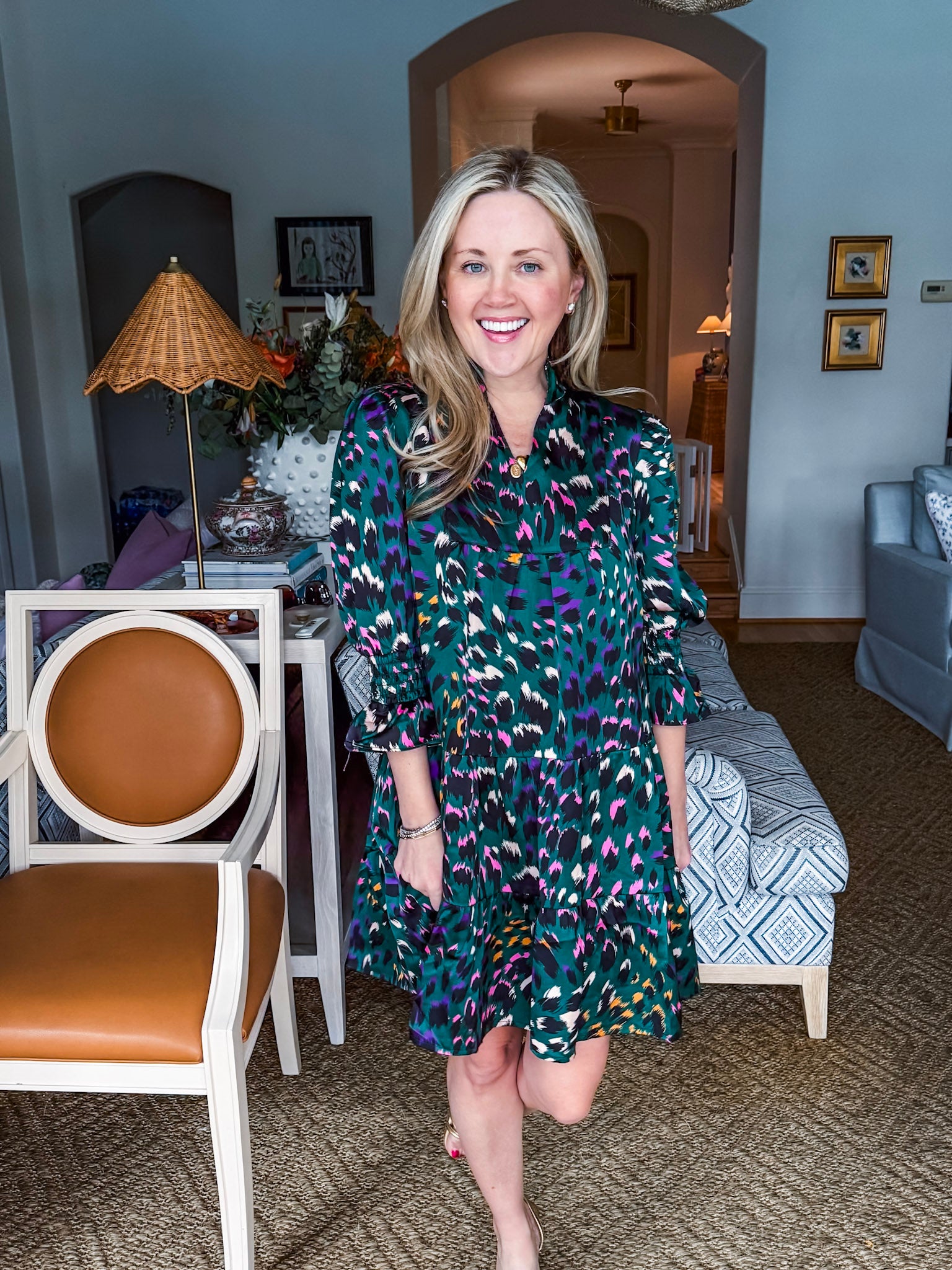 Bayou Babe Leopard Print Dress