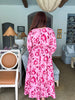 Modern Romance Floral Midi Dress