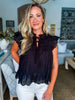 Lovely Time Eyelet Top