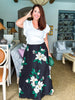 Vineyard Verse Floral Maxi Skirt