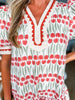 Tender Tulips Mini Dress