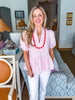 Pure Perfection Puff Sleeve Top-Baby Pink