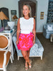 Pina Colada Please Wrap Skort