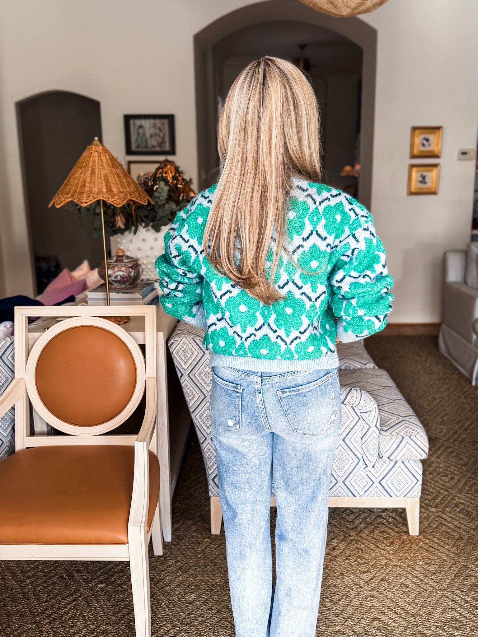 Floral Charm Sweater