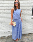 Picnic in Central Park Midi Skirt