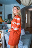 Loving Views Mini Dress-Chestnut