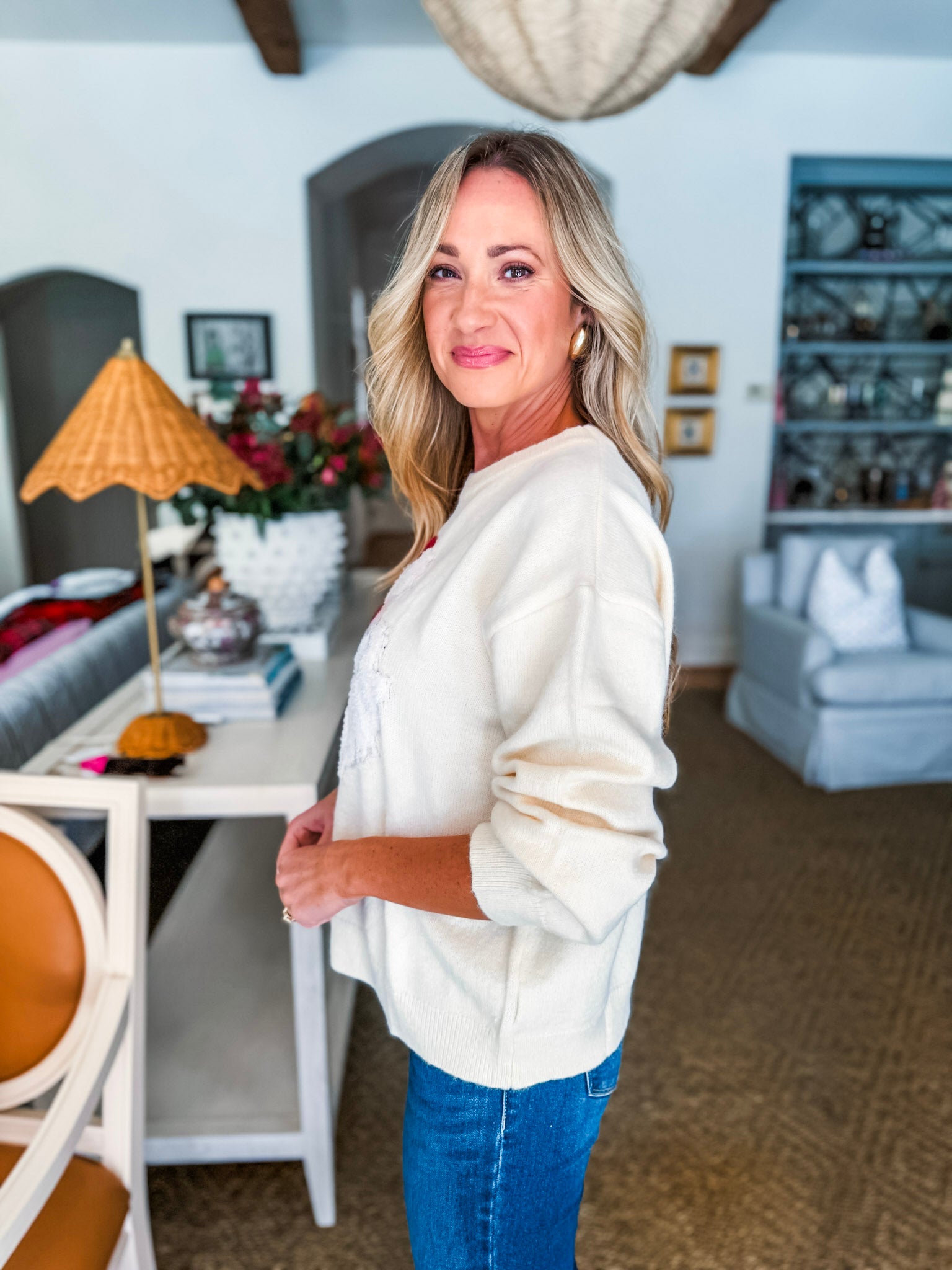 Jolly Guy Santa Claus Sweater