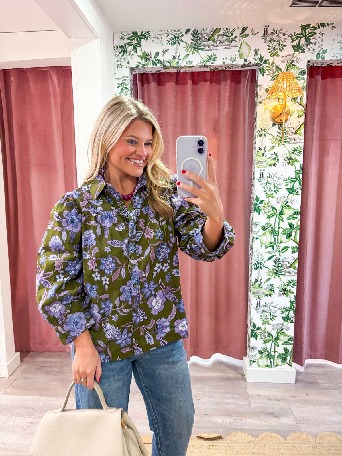 Fae Whisper Floral Top