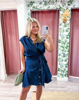 Downtown Denim Mini Dress