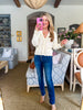 Pearl Girl Scalloped Cardigan