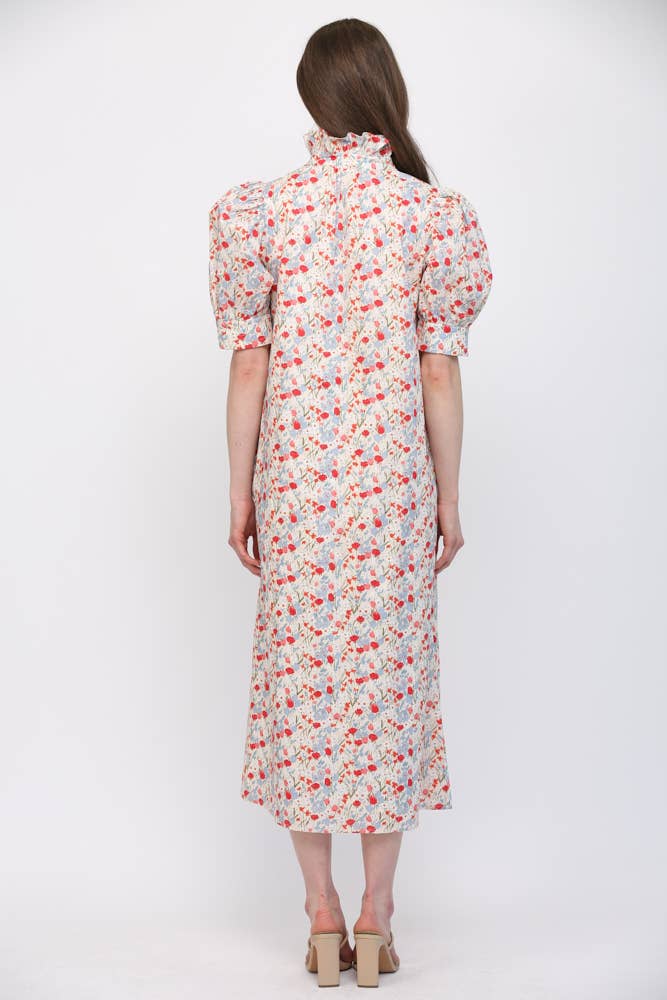 Charlotte Ruffle Maxi Dress